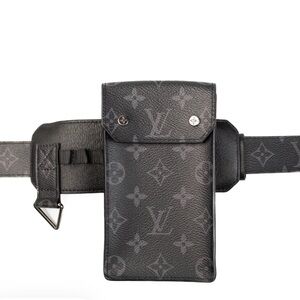 Louis Vuitton Gray Monogram Belt Bag